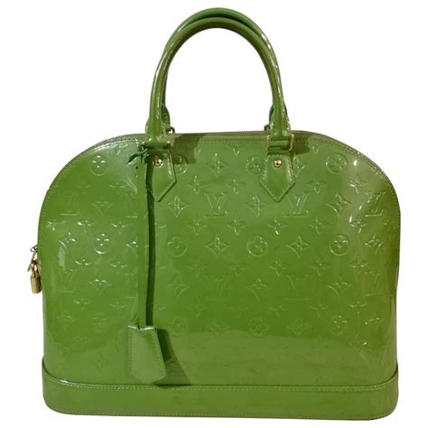 louis vuitton green purses